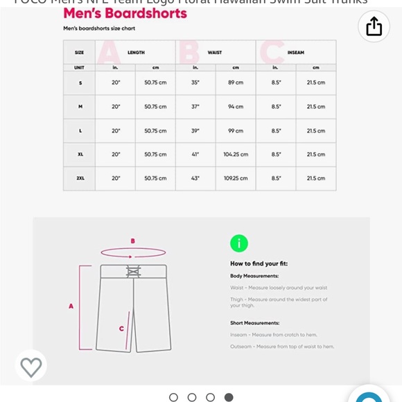 NWT NFL LA Rams Swim Trunks - Picture 8 of 8